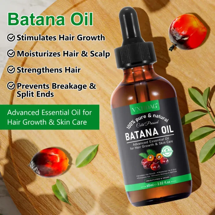 VXHDAG 100% Pure & Natural Batana Oil 60ml - Benefits