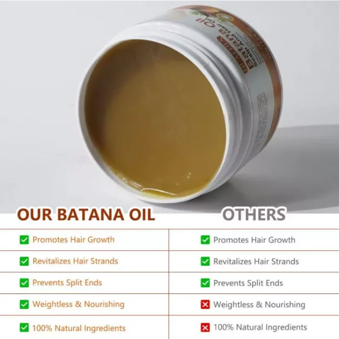 Hualijia Raw Batana Oil Butter for Scalp and Hair 120g