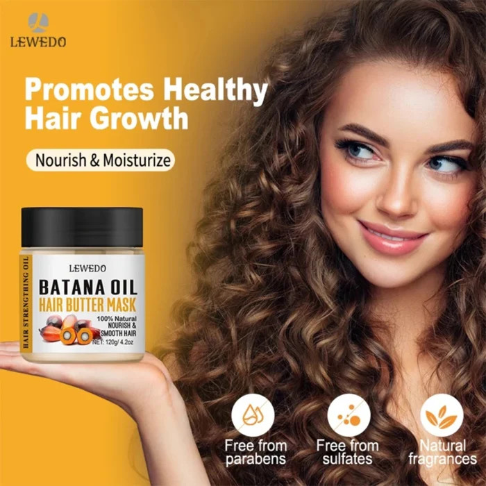 Lewedo Batana Oil Hair Butter Mask - 120g